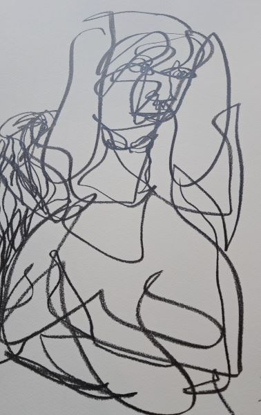 [2024] Untitled, Graphite on paper, Size Unknown